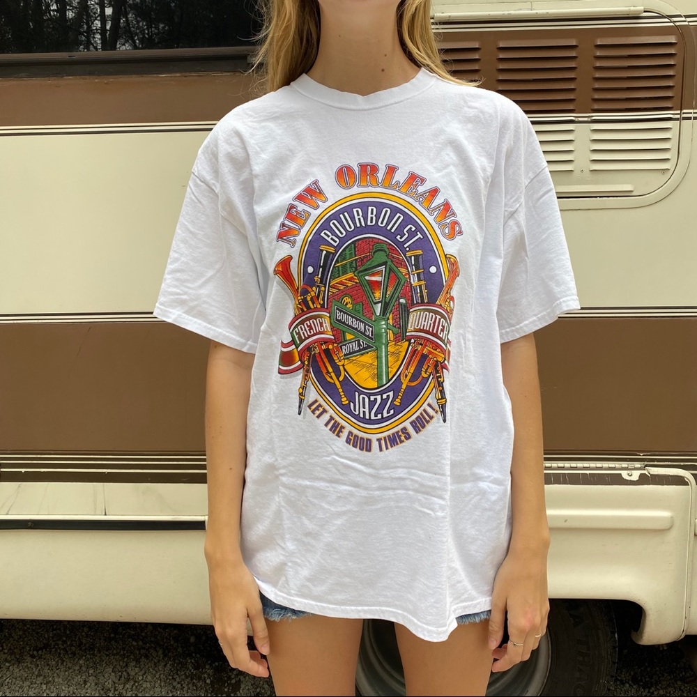 Vintage style New Orleans tee shirt